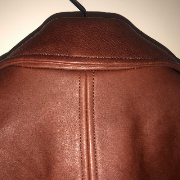 UGG Men’s Real Leather Jacket - Picture 3 of 8